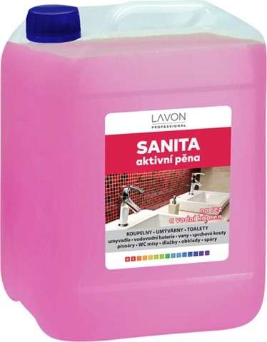 Lavon sanita P4 aktivní pěna na rez a vodn kámen 5l Lavon sanita P4 aktivní pěna na rez a vodn kámen 5l